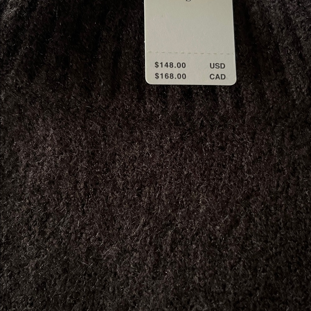 FLAT WHITE MOCK-NECK EMBROIDERED DOG SWEATER - Picture 10 of 11